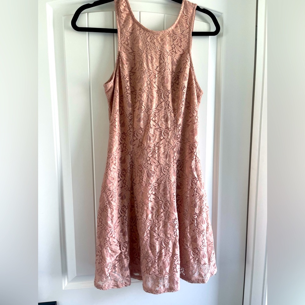 Speechless Mauve Dress Medium with pockets